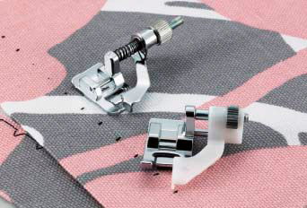 Подшивка низа потайной строчкой на швейной машинке