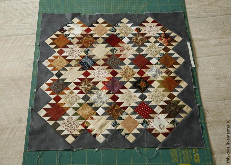 Создаем панно в технике пэчворк Создаем панно в технике пэчворк
