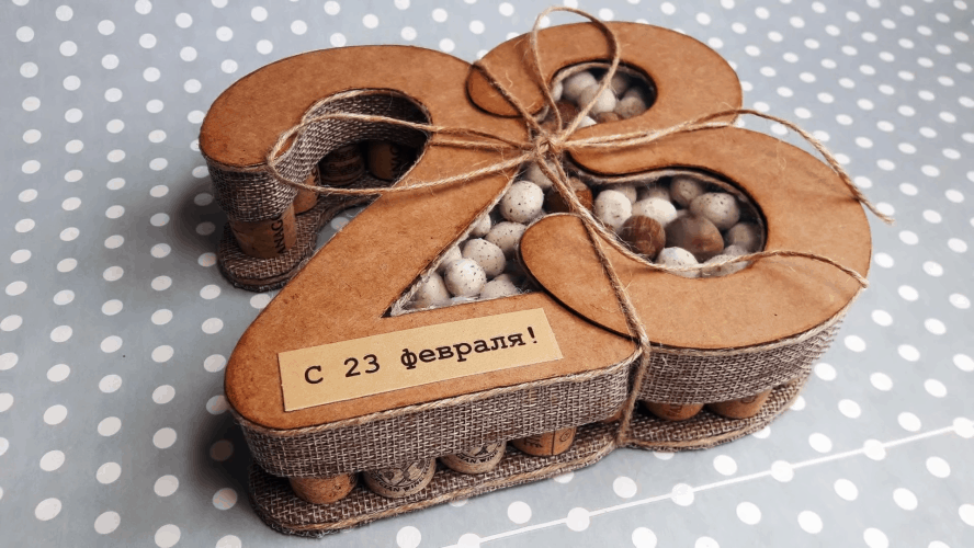 Оригинальный подарок к 23 февраля: просто, креативно и со вкусом Оригинальный подарок к 23 февраля: просто, креативно и со вкусом