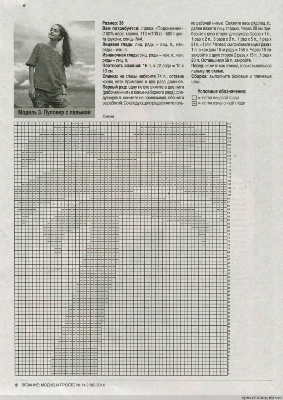 Пуловер С Пальмой