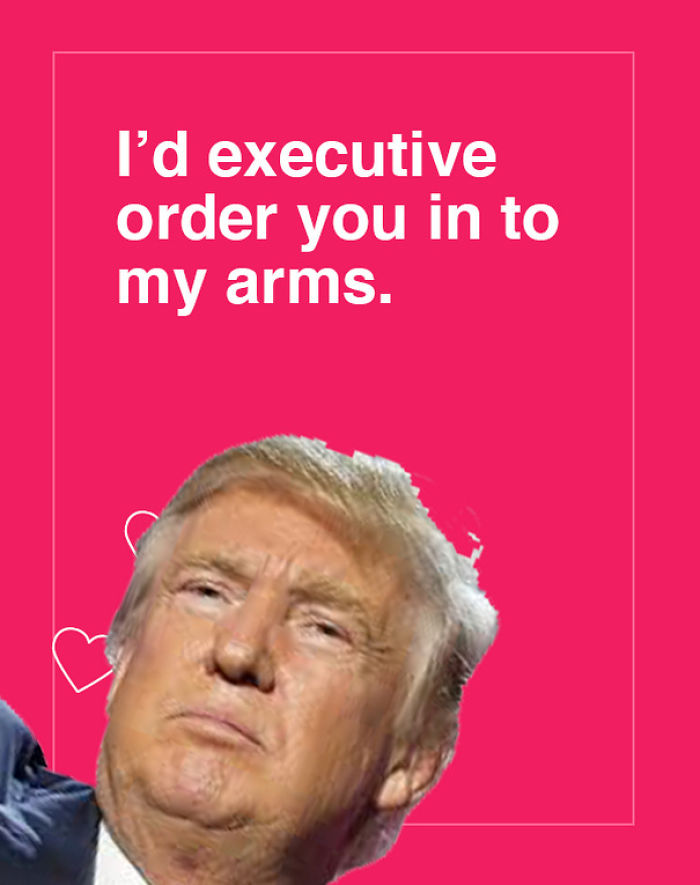 Trump Valentine's Day Cards