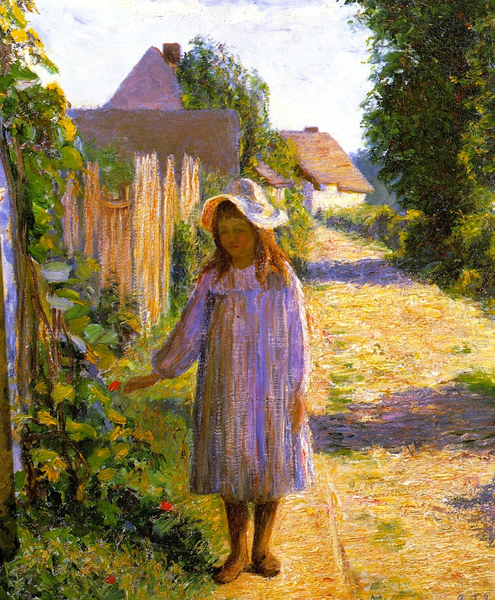 "Алиса в переулке", 1891, 55.2×46.3 см