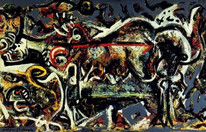 original джексон поллок картина номер 5