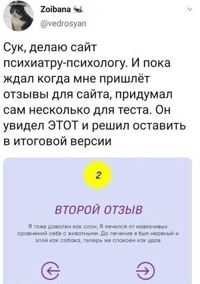 Стоит помнить, что не все отзывы в интернете являются настоящими Подборка отзывов, которые запомнятся вам надолго
(18 фото)
