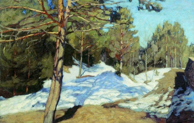 "Весна", 1909, холст, масло