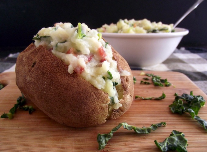 Картофель с начинкой