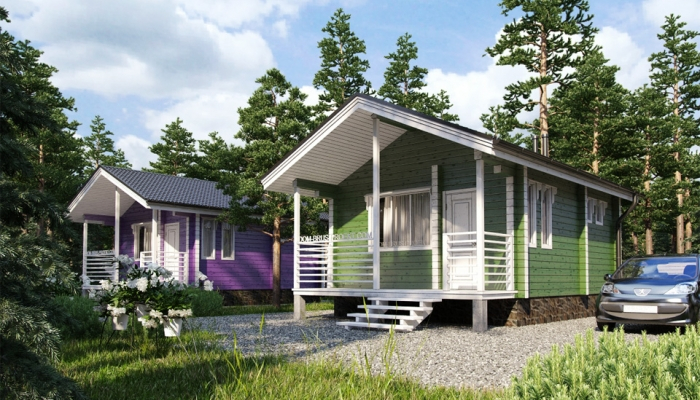 Маленький дачный домик: 10 милых идей