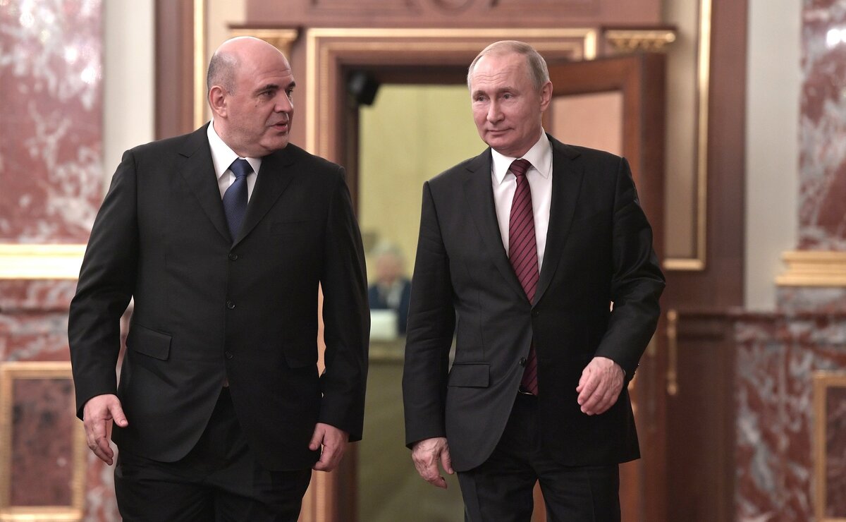Опрос ВЦИОМ: стало известно, как россияне относятся к Путину и Мишустину