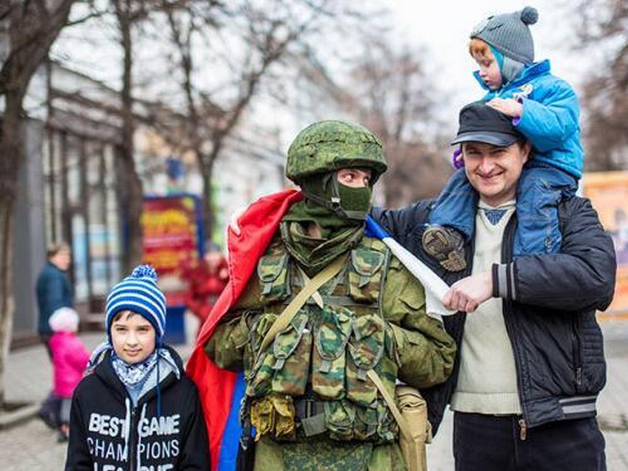 Вежливые люди в Крыму 