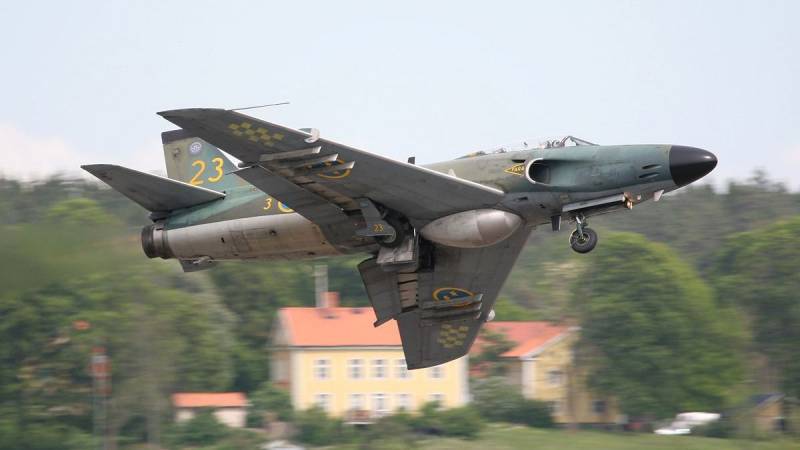 Saab 32 Lansen. На голову выше ввс