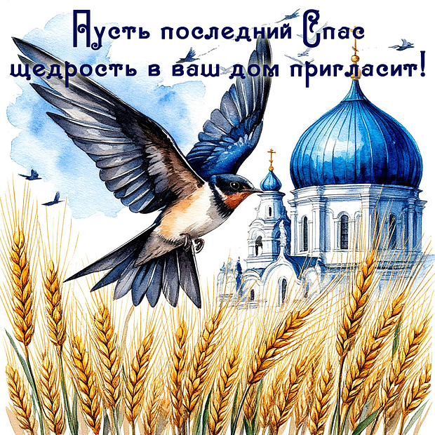 Красивая картинка на Ореховый Спас