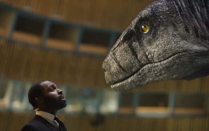 «Спасите свой вид»: динозавр в ООН предупреждает человечество (ВИДЕО)