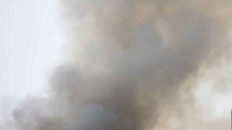 Очевидцы: на нефтебазе в Брянске произошел пожар