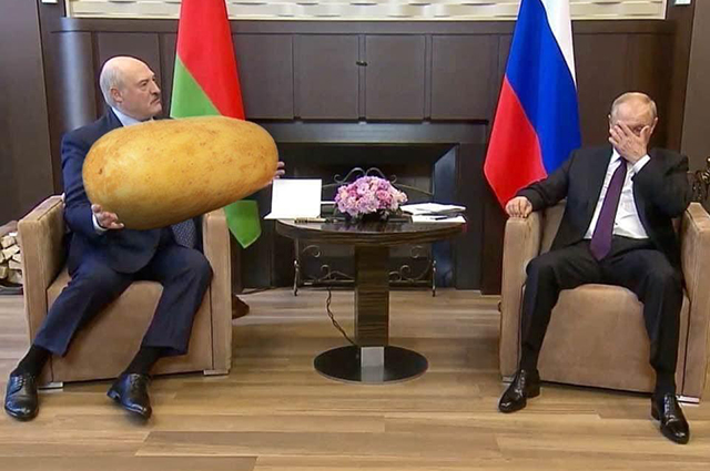 Встреча Владимира Путина и Александра Лукашенко в Сочи: лучшие мемы Беларуси, экономические, Лукашенко, который, своего, шуток, Путина, время, президентов, высмеяли, интернетюзеры, своем, лидера, большинстве, которых, мемов, число, Вчера, появилось, большое