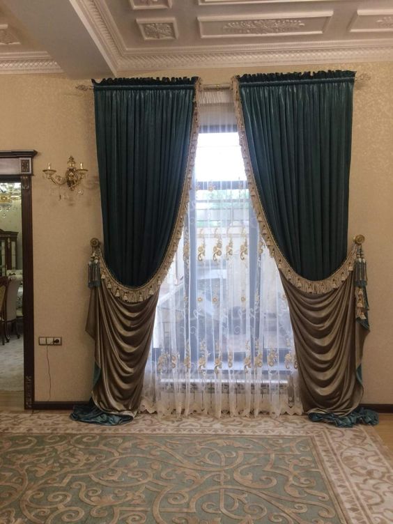 Идеи как оригинально оформить окно текстилем. Идеи как оригинально оформить окно текстилем. дизайн интерьера,разное