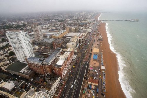 Смотровая площадка The British Airways i360 в Брайтоне (15 фото)