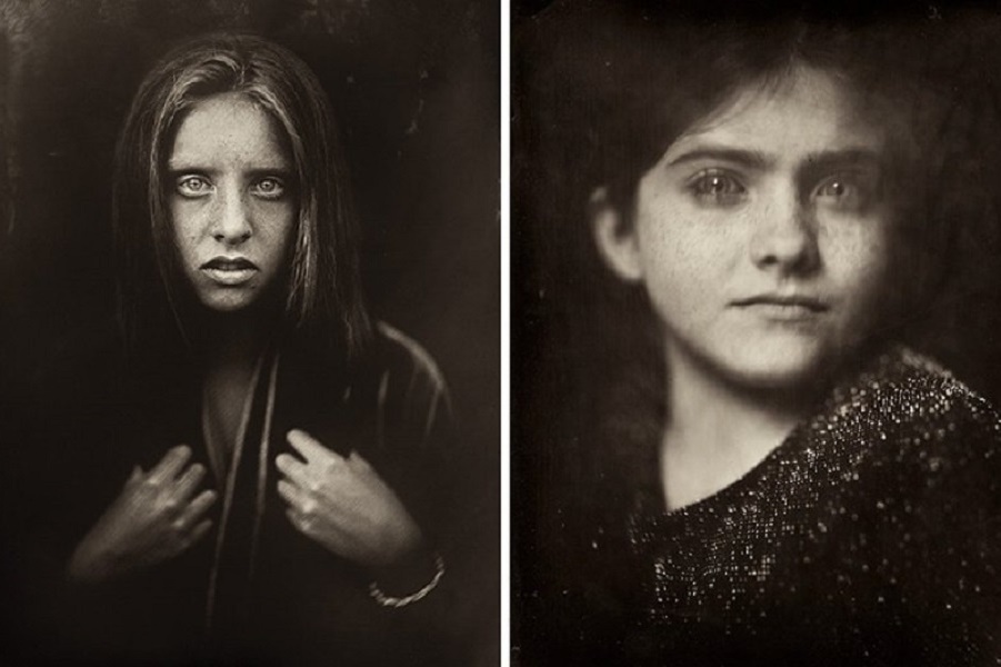 Снимая детей, фотограф использует 166-летнюю технику и результат потрясает