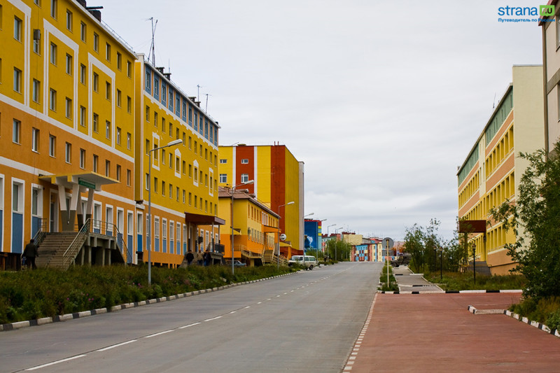 Самый яркий город России - Анадырь Города России, факты, фото