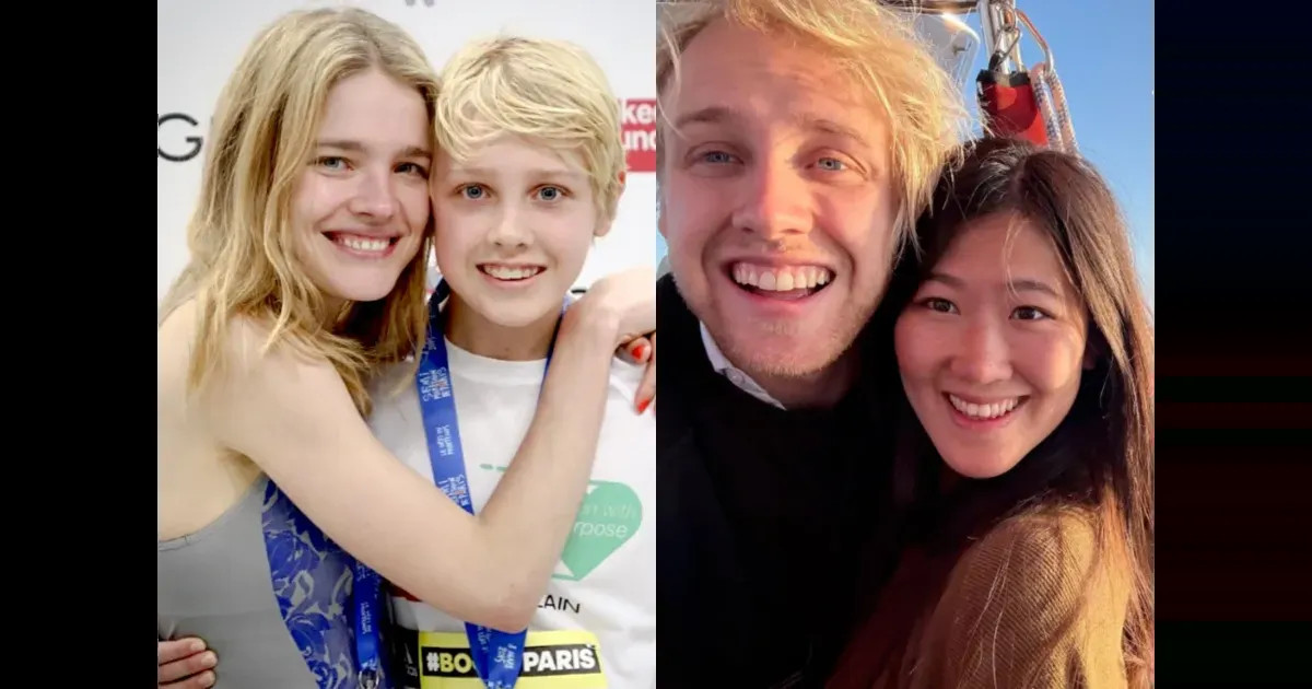 Сын Натальи Водяновой Лукас Портман показал редкое фото со своей девушкой в честь её дня рождения