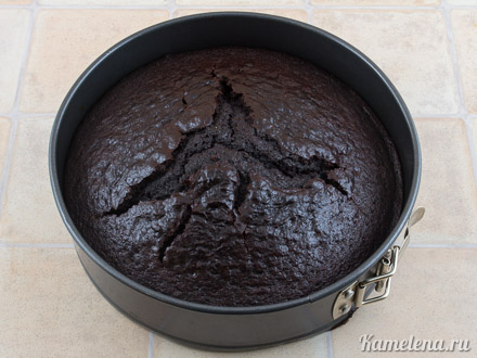 «Дьявольский» шоколадный торт — 5 шаг