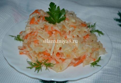 Вкусные салаты из свежей капусты. Салат со свежей капустой и морковью с уксусом, как в столовой 16