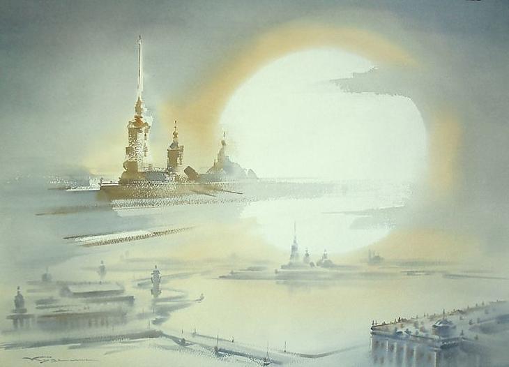 Блистательный Санкт-Петербург. Художник Кузема Константин Станиславович Блистательный Санкт-Петербург. Художник Кузема Константин Станиславович живопись
