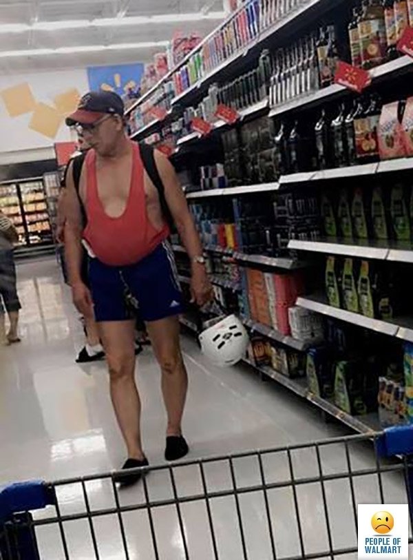 Странные посетители американских супермаркетов People Of Walmart, америка, люди, магазин, мода, одежда, чудики