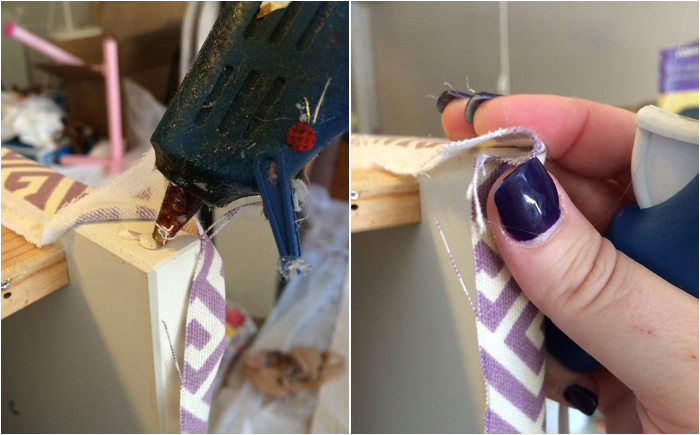 Реставрация мебели своими руками: комод, обитый тканью