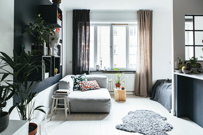 Уютная скандинавская квартирка 33 м²