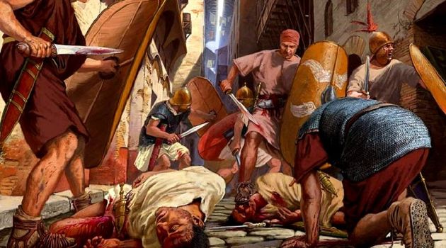 Гражданская война и погромы в Риме в I веке до н.э.