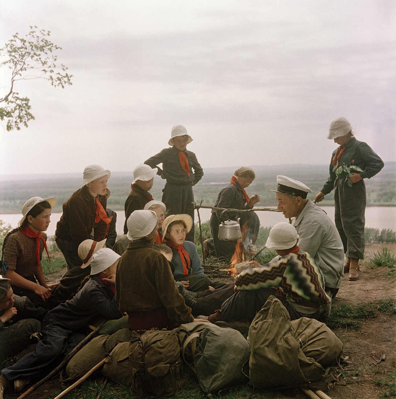 18. Поход с вожатым по местам боевой славы. исторические фотографии, история, фото