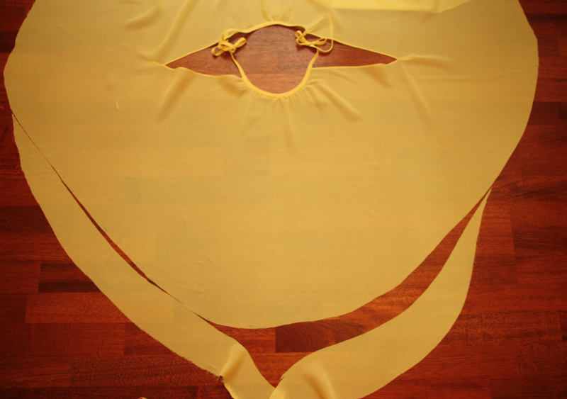 Блузка-солнце своими руками блузка-солнце,одежда,своими руками