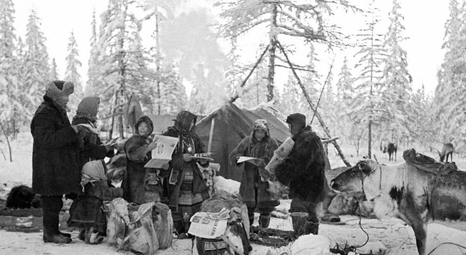 Жизнь оленеводов север, холод, чукчи