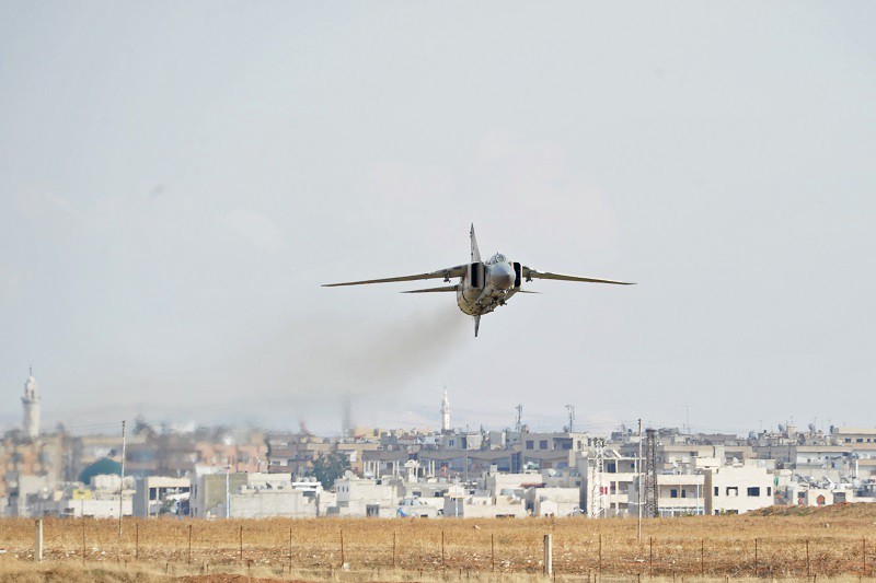 Боевики заявили о сбитом над Пальмирой военном самолете