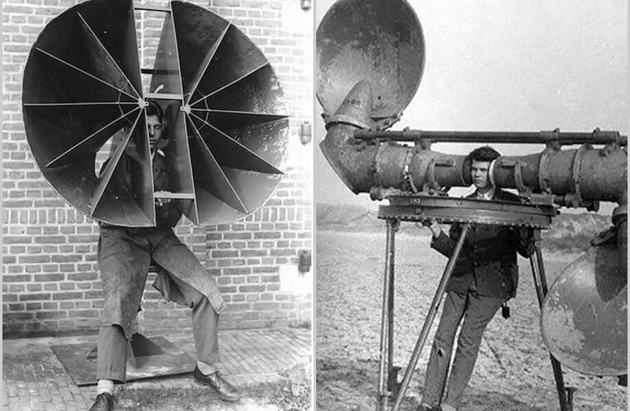 15 фото странных устройств, с помощью которых искали самолеты до появления радаров