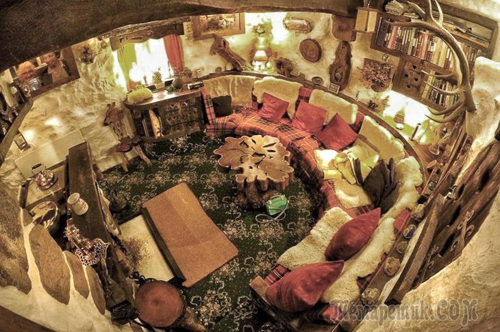 Дом Хоббитов в Шотландии интерьер и дизайн,ремонт и строительство