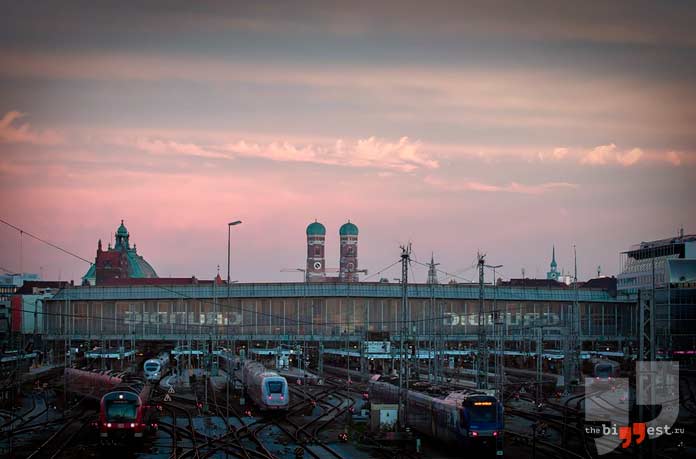Самые большие вокзалы: вокзал Мюнхена