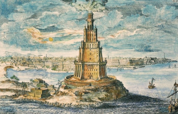 колонна - маяк Александрия