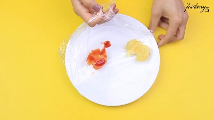 8 крайне полезных лайфхаков с пищевой пленкой 8 крайне полезных лайфхаков с пищевой пленкой пишевая пленка,своими руками,сделай сам,хозяйке на заметку