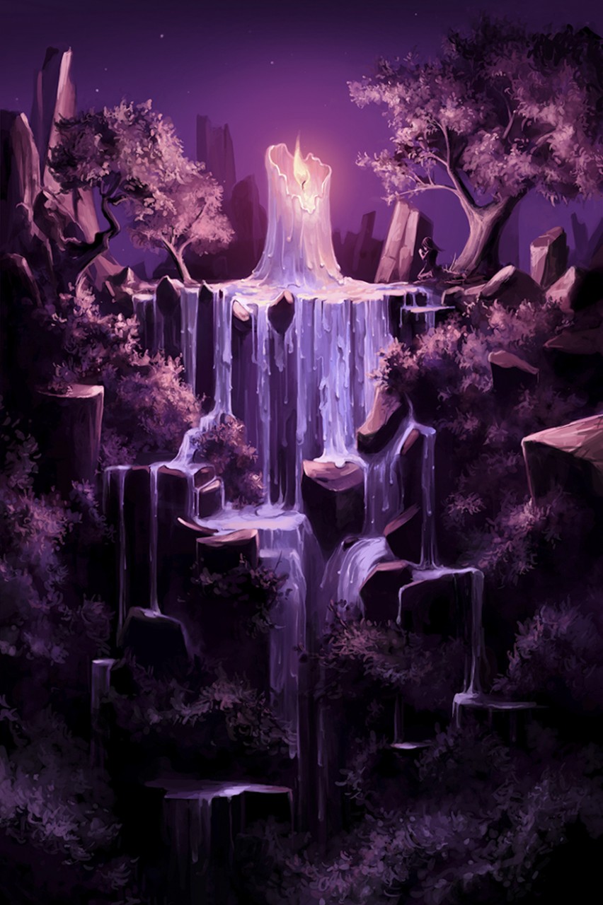 сюрреалистичные фэнтези иллюстрации французского художника