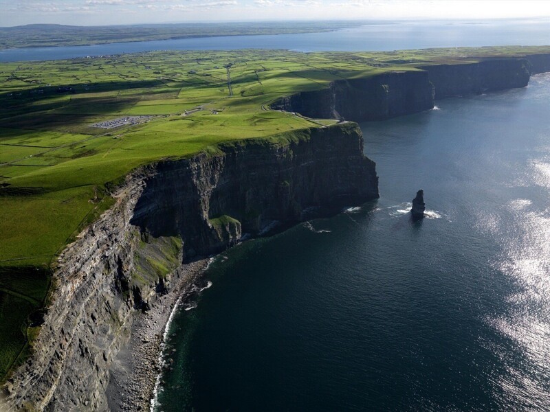 Живописные ирландские утёсы Мохер Мохер, туристов, можно, скалы, которые, Ирландии, здесь, утесов, около, утёсов, увидеть, О’Брайана, место, который, Moher, Cliffs, Скалы, таких, чтобы, привлекает
