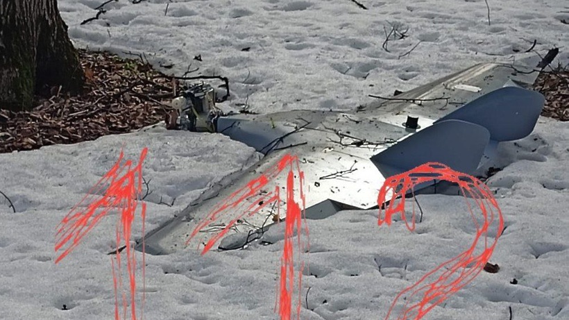 112: беспилотник самолетного типа рухнул в Подмосковье
