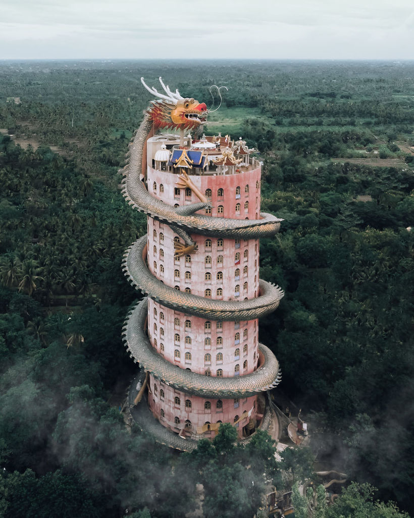 Фотограф снял самые красивые и причудливые храмы Азии Фотограф снял самые красивые и причудливые храмы Азии Азия,архитектура,интересное,храмы