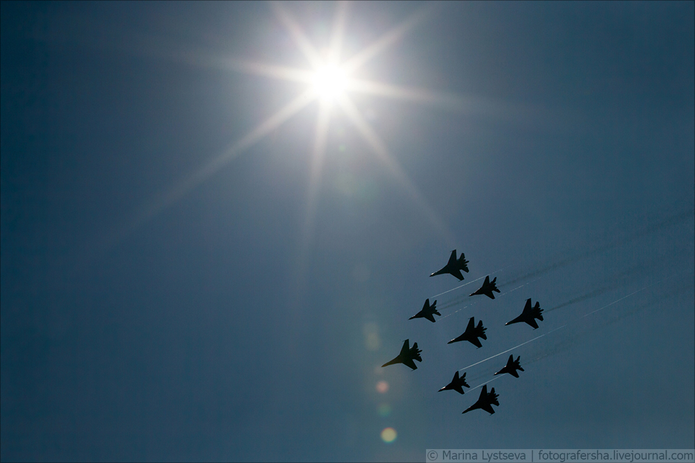 Русские витязи и Стрижи на China Airshow 2016