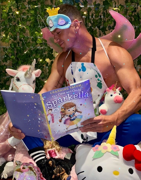 Сказочный отец: Ченнинг Татум примерил на себя костюм феи по радостному поводу Сказочный отец: Ченнинг Татум примерил на себя костюм феи по радостному поводу Звезды,Новости о звездах