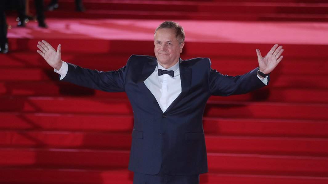 Андрей Соколов на церемонии открытия 42-го Московского международного кинофестиваля