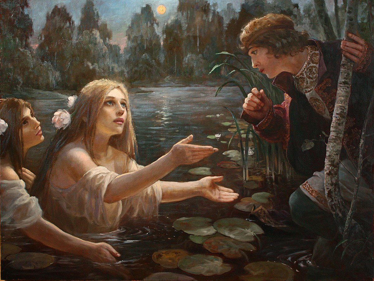 «Русалки», картина А. Шишкина