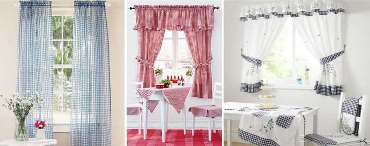 20 чудесных идей, как украсить окно на кухне шторами 