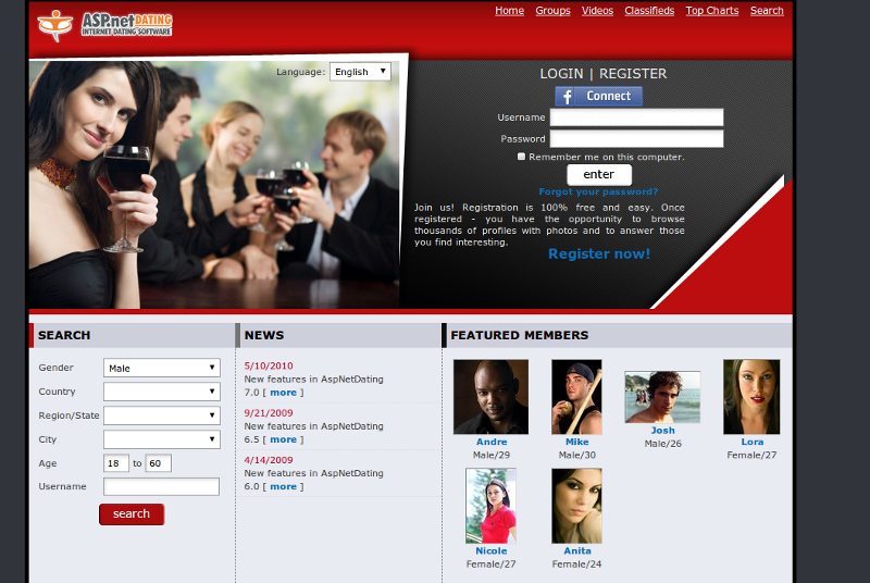 momo dating app english