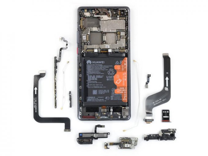 Эксперты iFixit разобрали и оценили ремонтопригодность Huawei Mate 40 Pro гаджеты,мобильные телефоны,наука,Россия,смартфоны,советы,телефоны,техника,технологии,электроника